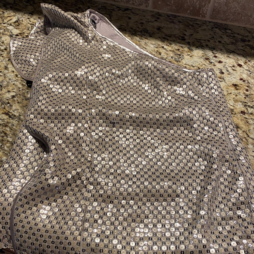 Karen Mullen Sequin top